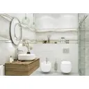Декор плиточный настенный Alma ceramica Wizard Dwu93wzr71rekb 30x90см цвет темно-серый