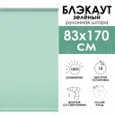 Рулонная штора Эскар 83x170 см цвет зеленый