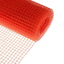 Сетка садовая Greengo 1x10 м ячейка 15x15 мм пластиковая оранжевая
