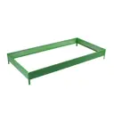 Грядка оцинкованная Greengo 195x100x15 см зелёная 2470651