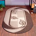 Ковер Циновка ТПЕ sz1473/a2o/11 овал 120x170 см полипропилен