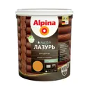 Лазурь деревозащитная Alpina 948103485 242083 2.5 л цвет рябина