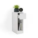 Тумба прикроватная Vision 1 ящик 20x59.5x35 см ЛДСП белый