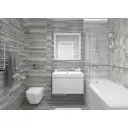 Керамическая плитка Laparet Ulivo х9999284100 20x50см 1.1 м² цвет светло-серый, цена за упаковку
