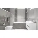 Керамическая плитка Laparet Fronda х9999284079 20x50см 1.1 м² цвет светло-серый, цена за упаковку