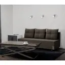 Раскладной диван Yorcom Сияние 190x80x100 см велюр цвет коричневый