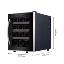 Винный шкаф Libhof Amateur AM-12 34x46.80x51см цвет черный