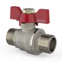 Кран шаровой V&G Valogin VG-103103 Ру25 1" НР латунь