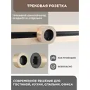 Трековая розетка Arte Milano 16A 250 В 380011TS/ES Gold