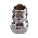 Муфта комбинированная Tiemme 3/4"x26 мм НР латунь