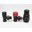 Комплект терморегулирующий угловой Vario Term Royal ROGS0214CFK 1/2" цвет черный