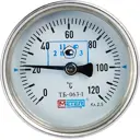 Термометр погружной Метер 120 C 40 мм 1/2" шток 40 мм