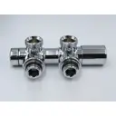 Комплект для подключения радиатора угловой Vario Term 000M873A007/P 3/4" латунь
