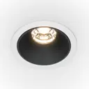 Светильник точечный встраиваемый светодиодный Maytoni Dl043-01-10w4k-d-rd-wb 3 м² под отверстие 5.5 см цвет бело-черный