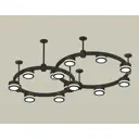 Светильник подвесной Ambrella light Xr92221003 Xr92221003 13 лампа 37 м² цвет черный