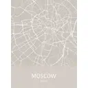 Постер Москва 39x49 см