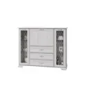 Комод Млк 3 ящика 150.8x123.7x98 см ЛДСП цвет ясень анкор светлый