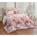 Комплект постельного белья Home mercury 29952 Сочельник 1.5-спальный бязь розовый
