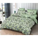 Комплект постельного белья Home mercury 30621 Изумрудная листва 2-спальный поплин зеленый