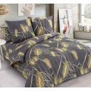 Комплект постельного белья Home mercury 31170 Колосок 1.5-спальный бязь серый