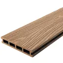 Террасная доска ДПК T-Decks цвет Натуральное дерево 4000x150x25 мм 0.6 м²