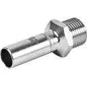 Муфта переходная Rommer 1/2"x15 мм НПр-НР нержавеющая сталь