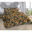 Пододеяльник Home mercury Подсолнухи 2 32560 215x143 см бязь цвет желтый