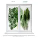 Рулонная штора Divino DelDecor 68x170 см цвет бело-серо-зеленый MRB-0400-5