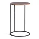 Журнальный столик круглый Tetchair 45x45 см цвет коричневый