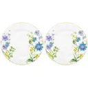 Блюдо сервировочное Elan Gallery Juliette 20.5x20.5 см фарфор цвет белый/золотистый/голубой/зеленый/сиреневый/желтый