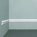 Молдинг Bello deco XPS М 26 на стену, полистирол (xps), цвет белый, 24х9х2000 мм