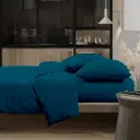 Комплект постельного белья Wenge Ocean 995104 евро перкаль изумрудный