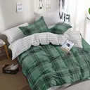 Комплект постельного белья Home mercury 32697 Корк евро поплин зеленый