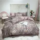Комплект постельного белья Home mercury 32753 Тюдоры евро поплин розовый