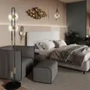 Настенный светильник светодиодный Odeon light 5407/6wl теплый белый (желтый) свет цвет черный