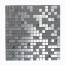 Декоративная мозаика Керамоград U00019354 LP01Aekb 30x30см цвет Серый / серебристый
