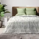 Комплект постельного белья Wenge Morning romance 1.5-спальный сатин белый