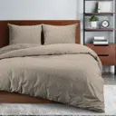 Комплект постельного белья Wenge Pelle 896841 семейный бязь кофе
