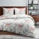 Комплект постельного белья Wenge Flower garden евро бязь белый