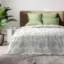 Комплект постельного белья Wenge Morning romance семейный сатин белый