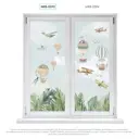 Рулонная штора Divino DelDecor 43x170 см цвет бежево-голубой/зеленый MRB-0393