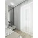 Тюль на шторной ленте Inva Вуаль 500x230 см цвет белый