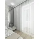 Тюль на шторной ленте Inva Вуаль 500x270 см цвет белый