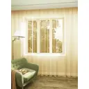 Тюль на шторной ленте Inva Вуаль 150x240 см цвет персиковый