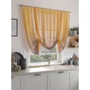 Тюль на шторной ленте At Home Малвирос 150x150 см цвет коричневый