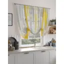 Тюль на шторной ленте At Home Фирманвор 150x150 см цвет белый