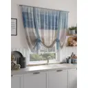 Тюль на шторной ленте At Home Финравис 150x150 см цвет синий, голубой