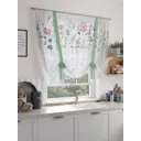 Тюль на шторной ленте At Home Флакрит 150x150 см цвет белый