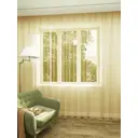 Тюль на шторной ленте Inva Вуаль 300x240 см цвет светло-бежевый