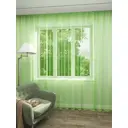 Тюль на шторной ленте Inva Вуаль 150x270 см цвет светло-зеленый